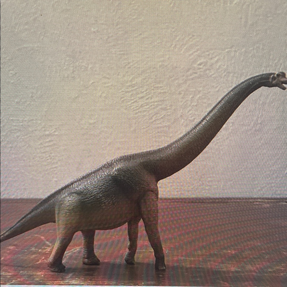 Realistic Dinosaur Reptile Toy - Gray